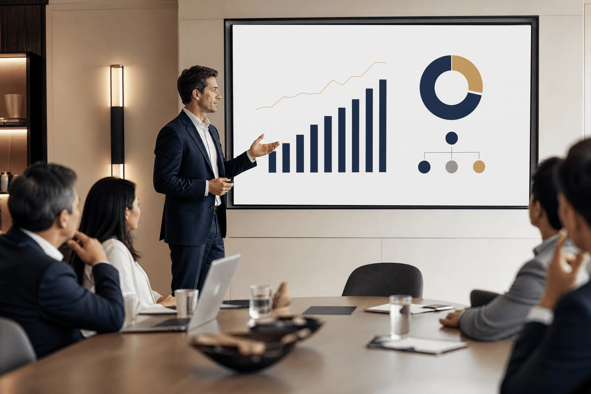 Reviewing a strategy before a pitch